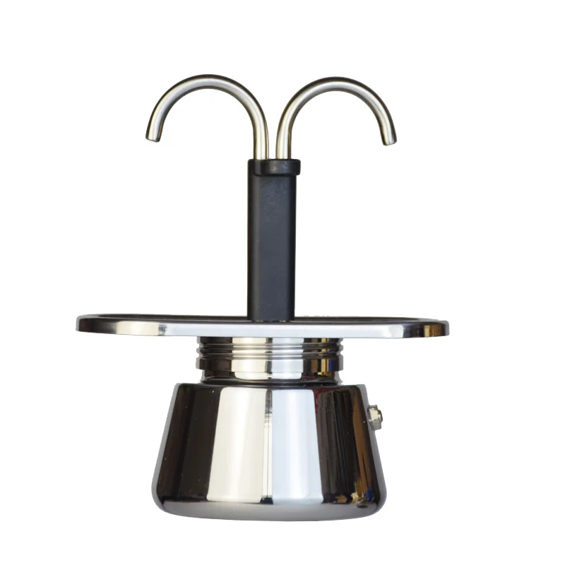 Hero Coffee Equipment - Мини-кофейник из нержавеющей стали, 200 мл