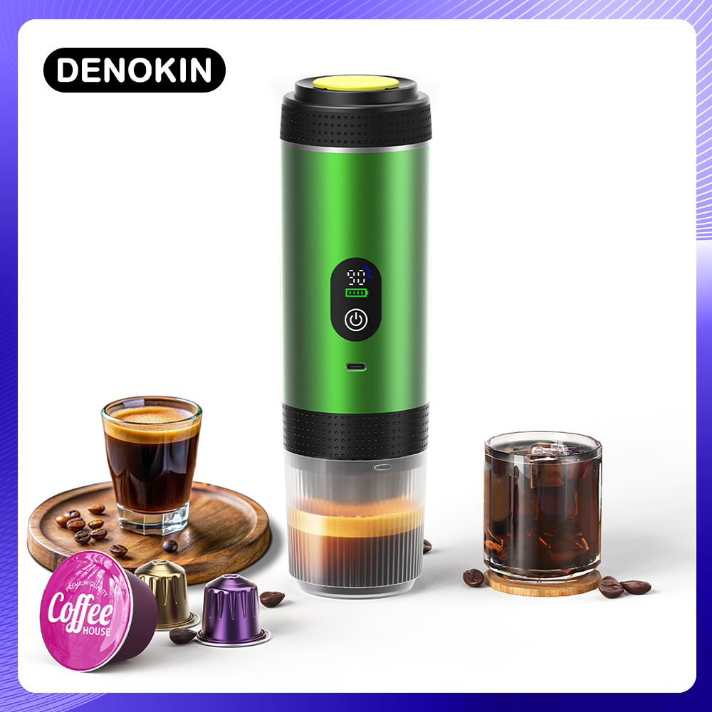 Hero Coffee Equipment - Капсульная кофеварка DENOKIN 3-в-1 с цифровым