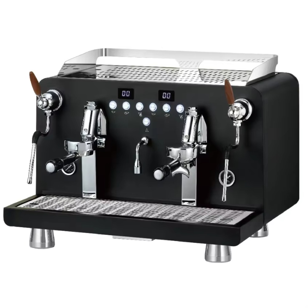 Coffee Equipment For Business - Кофемашина эспрессо, 2-групповая автоматическая кофеварка, итальянское