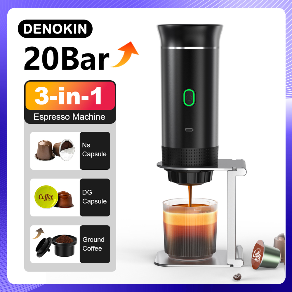 Hero Coffee Equipment - Беспроводная электрическая портативная кофемашина для эспрессо