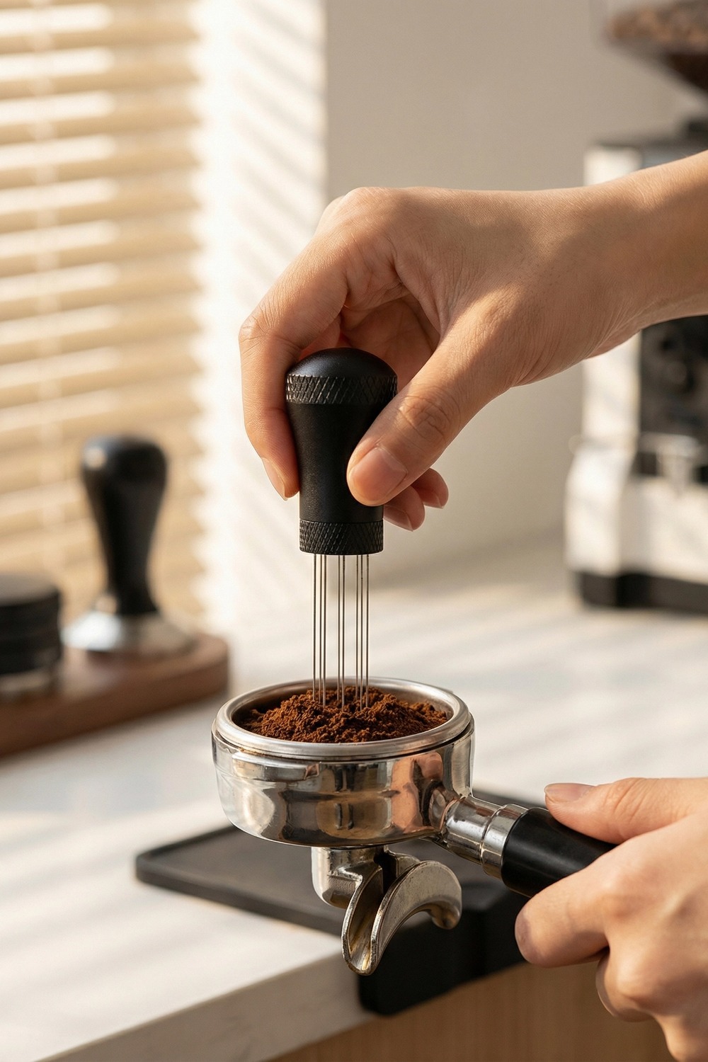 Инструмент для распределения к – обзор и цена Hero Coffee Equipment
