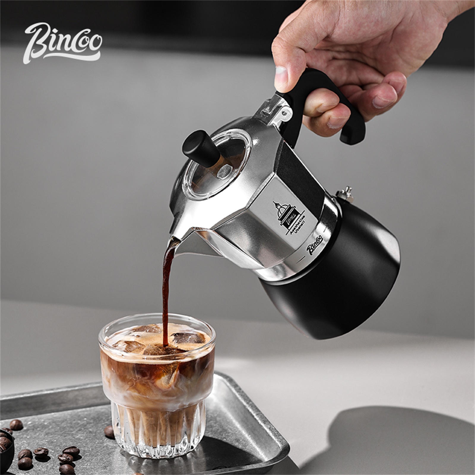 Мока-горшок BINCOO с двойным к – обзор и цена Hero Coffee Equipment