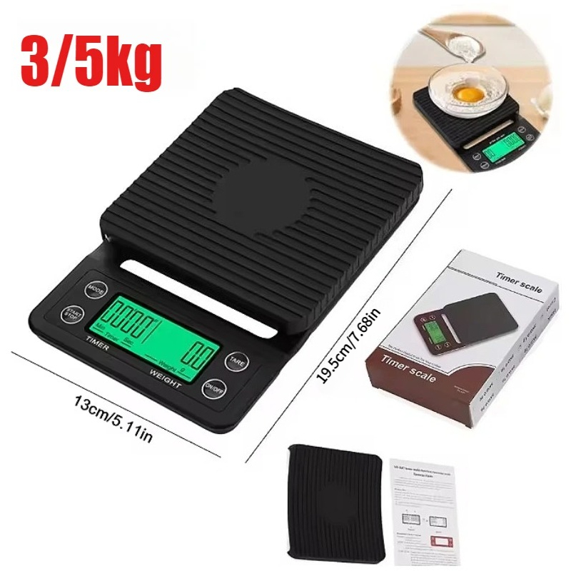 Кухонные весы для кофе с тайме – обзор и цена Scale Drip Timer