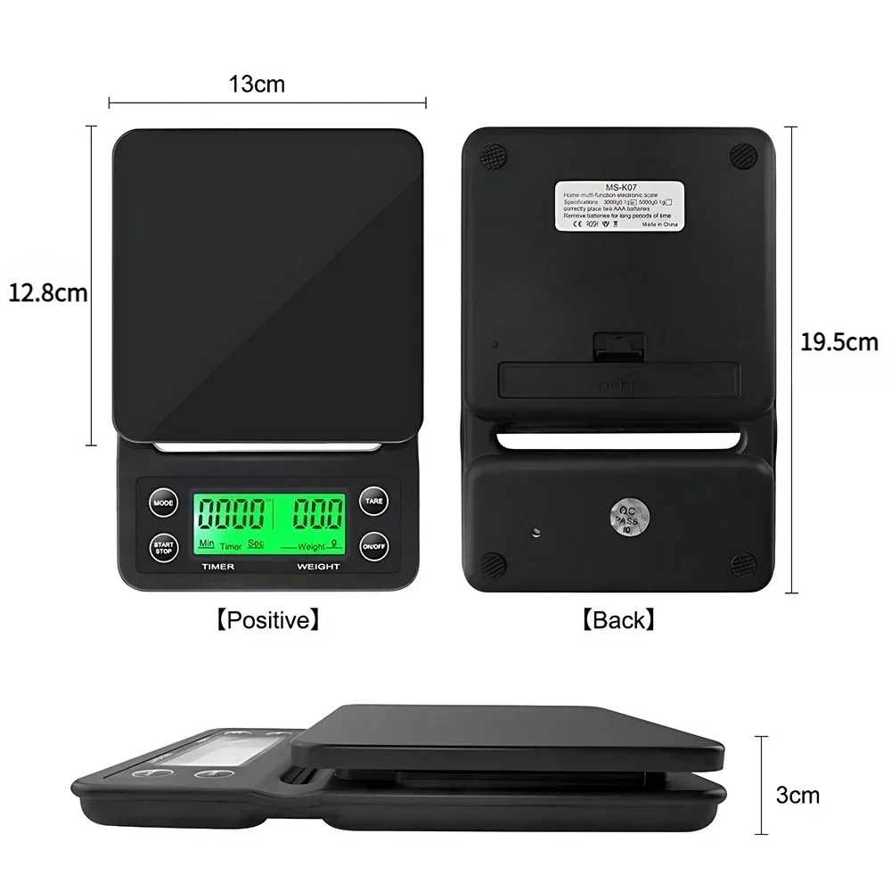 Кухонные весы для кофе с тайме – обзор и цена Scale Drip Timer