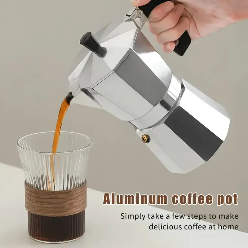 Классическая алюминиевая мока- – обзор и цена Hero Coffee Equipment