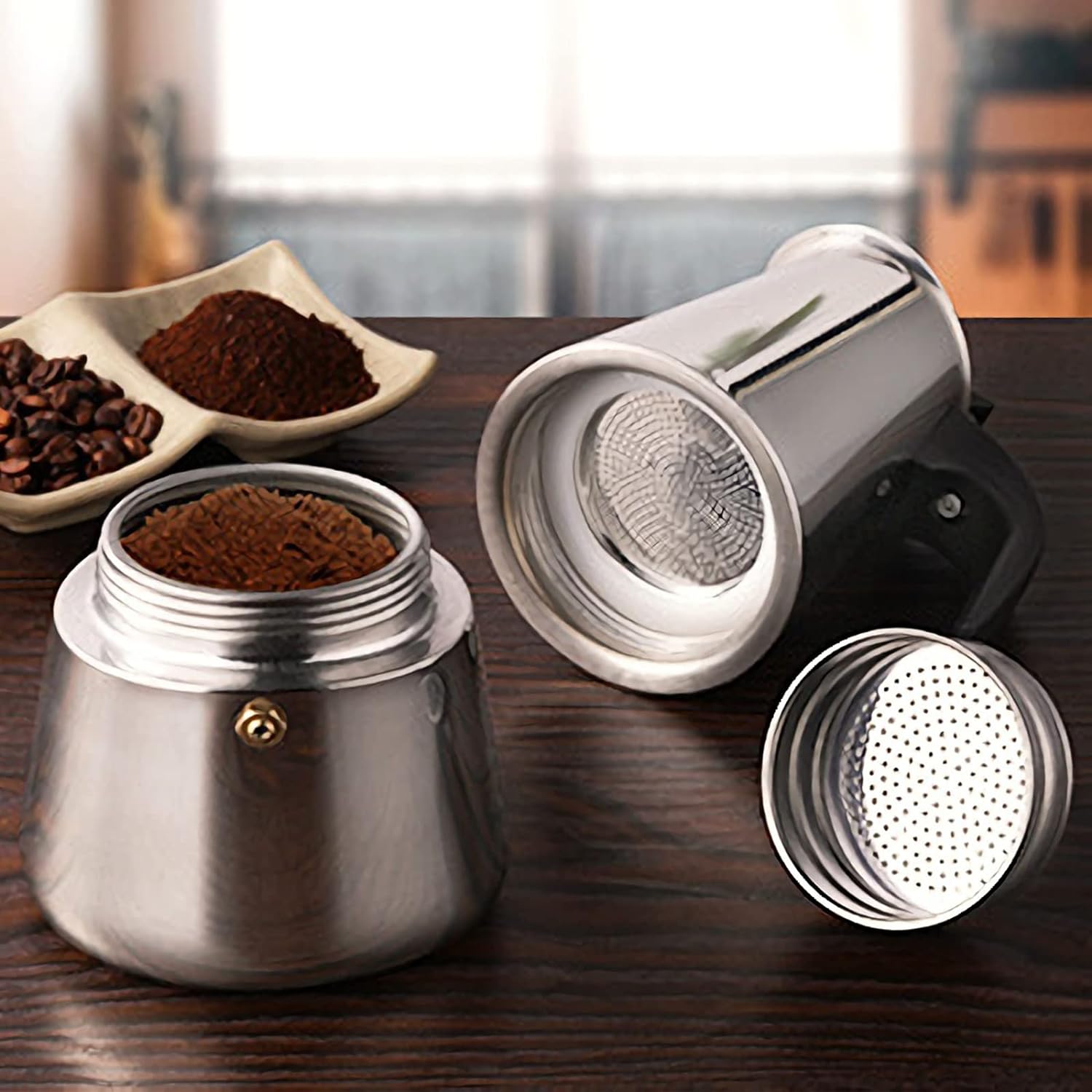 4/6/9 чашек Moka Pot Caffe Mac – обзор и цена Hero Coffee Equipment